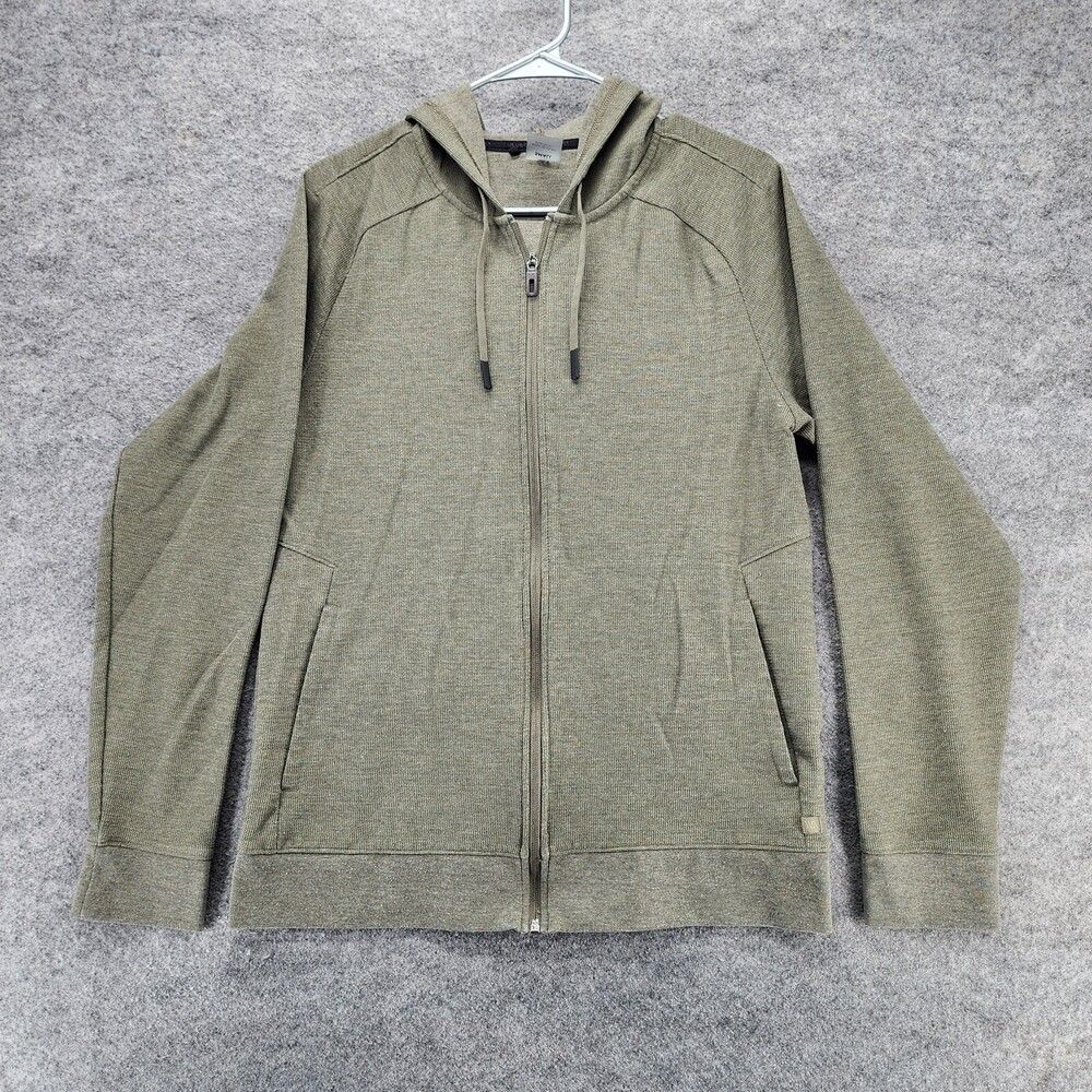 VRST Hoodie Mens Small Full Zip Green Hooded Sweatshirt